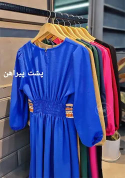 پیراهن مانتویی ژوانا