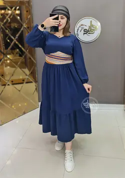 پیراهن مانتویی ژوانا