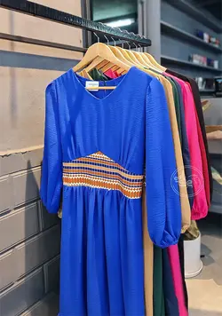 پیراهن مانتویی ژوانا