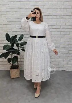 پیراهن مجلسی خامه دوزی A