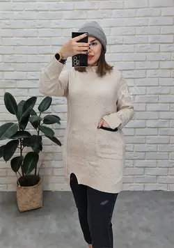 تونیک بافت کرم