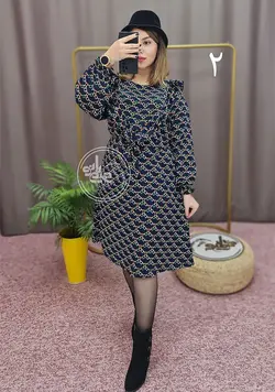 پیراهن چین دار