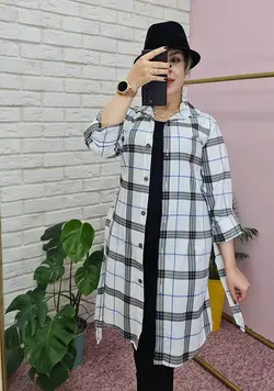 مانتو چهارخونه