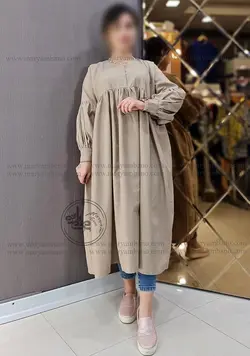 پیراهن آستین پفی