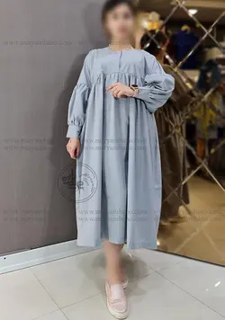 پیراهن آستین پفی