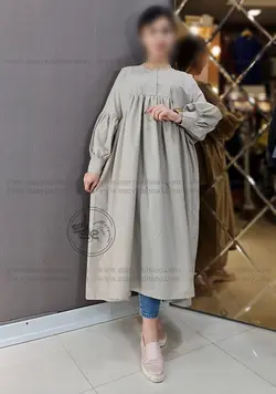 پیراهن آستین پفی