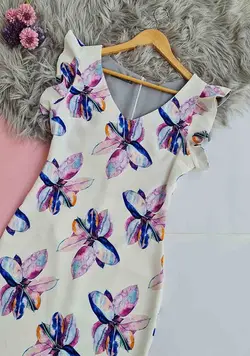 پیراهن مجلسی طرحدار