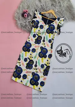 پیراهن مجلسی طرحدار