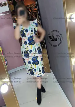 پیراهن مجلسی طرحدار