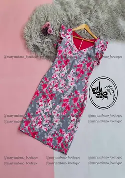 پیراهن مجلسی طرحدار