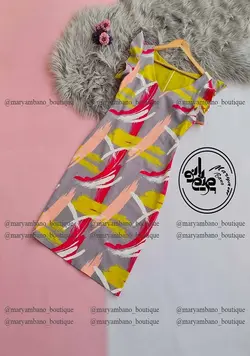 پیراهن مجلسی طرحدار