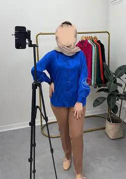 شومیز ساتن آبشار