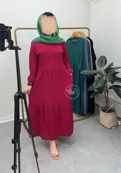 پیراهن مانتویی مارال