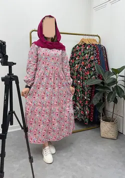 پیراهن لینن ربکا