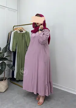 پیراهن مانتویی آرام