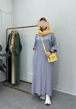 پیراهن مانتویی نادیا