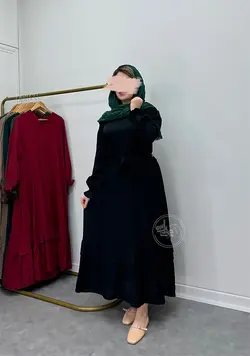 پیراهن ماکسی اشلی مشکی