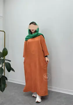 پیراهن مانتویی نیلسا