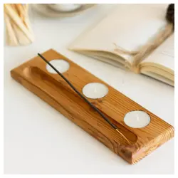 جاشمع و عود چوبی رایکا
