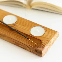 جاشمع و عود چوبی رایکا