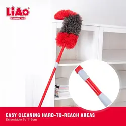 گردگیر دسته بلند میکروفایبر لیائو