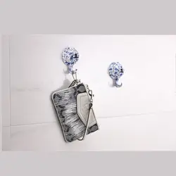 قلاب سامورایی فیکا طرح گلدار آبی