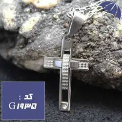 گردنبند صلیب همراه با زنجیر کد G_1935
