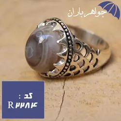 انگشتر عقیق باباقوری اصل مردانه کد R_2284