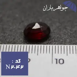 نگین یاقوت گارنت اصل خوشرنگ کد N_2042