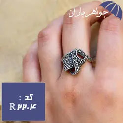 انگشتر نقره ترک مارکازیتی زنانه کد R_2204