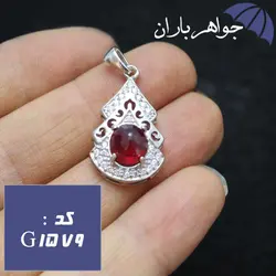 گردنبند یاقوت گارنت اصل زنانه کد G_1579