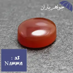 نگین عقیق یمنی اصل خوشرنگ کد N_1338