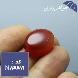 نگین عقیق یمنی اصل خوشرنگ کد N_1338