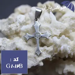 گردنبند صلیب ظریف زنانه کد G_1012B
