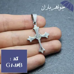 گردنبند صلیب ظریف زنانه کد G_1012B