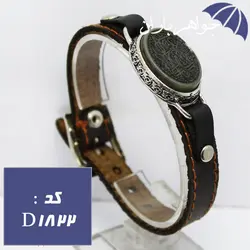 دستبند یشم اصل حکاکی صلوات کد D_1822