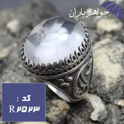 انگشتر در نجف اصل تراشدار مردانه درشت کد R_2523