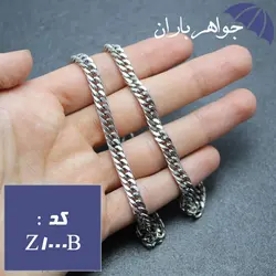 زنجیر استیل 55 سانت طرح کارتیر کد Z_1000B