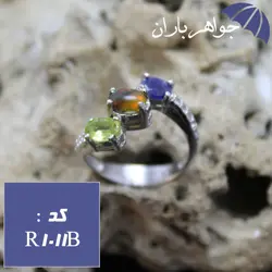 انگشتر چند جواهر زنانه کد R_1011B