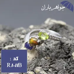 انگشتر چند جواهر زنانه کد R_1011B