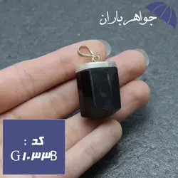 گردنبند تورمالین سیاه اصل درشت کد G_1033B