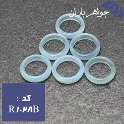 حلقه عقیق آبی کد R_1028B