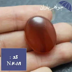 نگین عقیق یمنی اصل خوش طرح کد N_2018