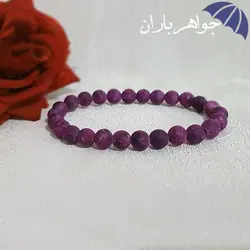دستبند جید بنفش مات خوشرنگ D3019
