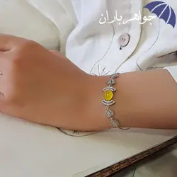 دستبند عقیق شرف الشمس اصل زنانه D3027