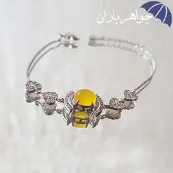 دستبند عقیق شرف الشمس اصل زنانه D3027