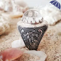 انگشتر در نجف اصل دست ساز سیاه قلم R3017