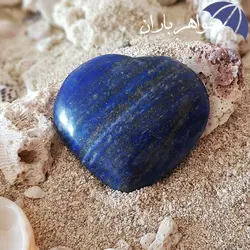 سنگ لاجورد افغانی اصل طرح قلب ST3008