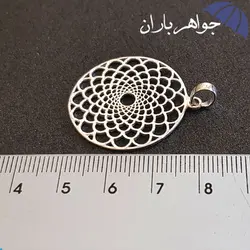 گردنبند نقره ایتالیایی طرح دایره G3068