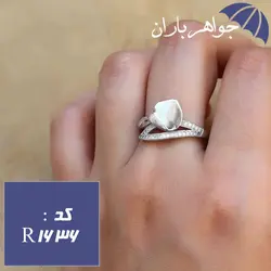 انگشتر نقره زنانه کد R_1636